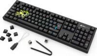 Sharkoon OfficePal KB70W Mechanikus RGB Wireless Billentyűzet DE - Fekete