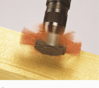 Wolfcraft 1512000 Nejlon csiszoló kefe 100x20mm