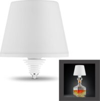 REV LED Lamprusco Akkus Palackba dugható Asztali LED lámpa 13,8 cm - Fehér