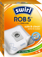 Swirl ROB 5 EcoPor Dreame Robotporszívó porzsák (4 db / csomag)