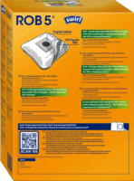 Swirl ROB 5 EcoPor Dreame Robotporszívó porzsák (4 db / csomag)