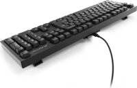 Sharkoon OfficePal KB70W Silent Wireless / Vezetékes Mechanikus RGB Billentyűzet DE - Fekete
