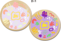 Ravensburger 25920 CreArt Wooden Festés számok szerint fára - Virágok