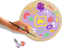 Ravensburger 25920 CreArt Wooden Festés számok szerint fára - Virágok