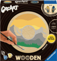 Ravensburger 25923 CreArt Wooden Festés számok szerint fára - Hegyek