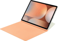 Samsung Galaxy Tab S9 FE+ / S9+ / S10+ 11" Tablet tok - Narancs / Krém