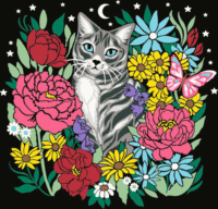 Ravensburger 25855 CreArt Pixie Cold Festés számok szerint - Macska