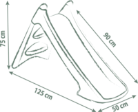 Smoby Life Rutsche XS Műanyag Gyermek csúszda - Zöld