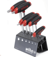 Wiha 45621 ComfortGrip keresztfogantyús T imbuszkulcs készlet (6db)