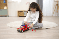 Simba Tűzoltó Sam Elsősegélynyújtó tűzoltó autó - Piros