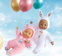 Corelle Mon Doudou Sweetheart Rózsaszín medve baba 30 cm