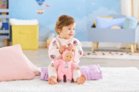 Corelle Mon Doudou Sweetheart Rózsaszín medve baba 30 cm