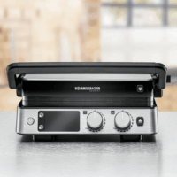 Rommelsbacher KG 2025 Elektromos Kontaktgrill 2000 Watt - Fekete