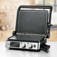 Rommelsbacher KG 2025 Elektromos Kontaktgrill 2000 Watt - Fekete