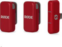 Rode Kétcsatornás csiptetős Wireless USB-C mikrofon szett - Piros