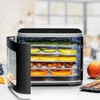 Rommelsbacher DA 450 Mini Elektromos 5 tálcás Aszaló és szárító 450 Watt - Fekete