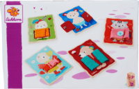 Eichhorn ügyességi textil tanulótáblák bébijáték