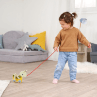 Eichhorn Húzós Szöcske Ügyességi Bébijáték