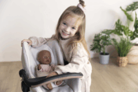 Smoby Maxi-Cosi 3az 1ben baba etetőszék 42cm babákhoz