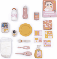 Smoby Baby játék bababölcső baldachinnal bababútor 42cm babákhoz