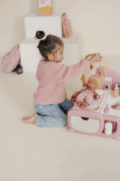 Smoby Baby játék bababölcső baldachinnal bababútor 42cm babákhoz