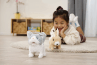 Simba PetZoo Kitty Interaktív plüssfigura 19cm