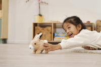 Simba PetZoo BunBun Interaktív nyuszi plüssfigura