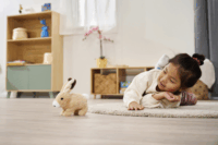 Simba PetZoo BunBun Interaktív nyuszi plüssfigura