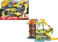 Dickie Toys Jungle Garázs autópálya 2db kisautóval