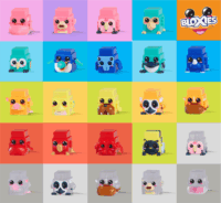 Simba Bloxies 2. széria 4 darabos meglepetés figura csomag - Többféle