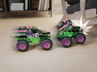 Spin Master Monster Jam Smash "n Bash Grave Digger Távirányítós monster truck 1:15