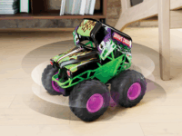 Spin Master Monster Jam Smash "n Bash Grave Digger Távirányítós monster truck 1:15