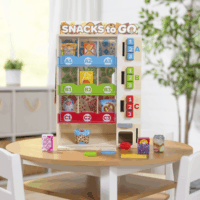 Spin Master Melissa & Doug 19 részes Fa Snack automata játékszett