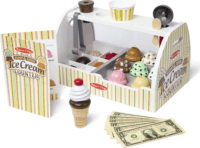 Spin Master Melissa & Doug 28 részes Gombócos és tálalós fagylaltpult játékkészlet