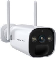 Foscam BP4 3.3mm 4MP kültéri és beltéri WiFi Bullet kamera + napelem - Fehér