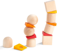 Haba Ferde Tornyok Labdák kreatív fa építőjáték