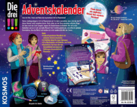 Kosmos Die drei !!! 24 részes 2025 Adventi kalendárium kísérleti készlet
