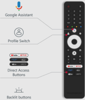 Thomson 43" 43UG4S14 16:9 4K UltraHD LED Smart Google TV