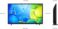 Samsung 32" GU32F6009FUXZG 16:9 FullHD LED Smart TV