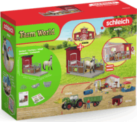 Schleich 42724 Farm World Pónidoboz Mustang kanca figurával