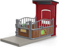 Schleich 42724 Farm World Pónidoboz Mustang kanca figurával