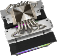 Valkyrie Vind DL125 PWM RGB Univerzális CPU Hűtő - Fekete