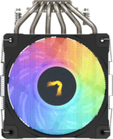 Valkyrie Vind DL125 PWM RGB Univerzális CPU Hűtő - Fekete