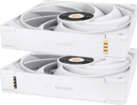 Thermaltake TOUGHFAN EX14 Pro 140mm PWM Rendszerhűtő ventilátor 3db - Fehér
