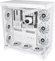 Thermaltake TOUGHFAN EX12 Pro Swappable Edition 120mm PWM Rendszerhűtő ventilátor 3db - Fehér