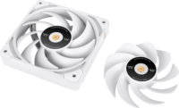 Thermaltake TOUGHFAN EX12 Pro Swappable Edition 120mm PWM Rendszerhűtő ventilátor 3db - Fehér