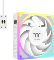 Thermaltake TOUGHFAN EX 120 Sync 120mm PWM ARGB Rendszerhűtő ventilátor 3db - Fehér