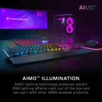 Turtle Beach Vulcan II Mechanikus Vezetékes Gamer Billentyűzet GER - Fekete