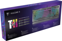 Turtle Beach Vulcan II Mechanikus Vezetékes Gamer Billentyűzet GER - Fekete