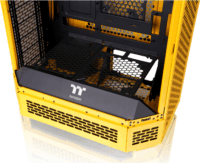 Thermaltake The Tower 600 Midi Torony Számítógépház + 2db 140mm ventilátor - Sárga